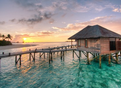 Honeymoon Water Villa at the Conrad in the Maldives